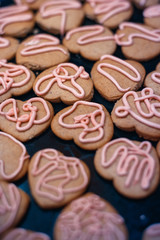 Sweet and tasty vanilla cookies