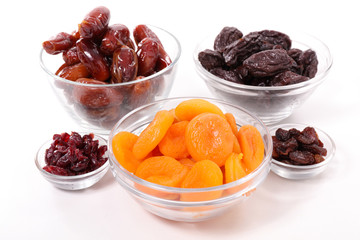 selection of dry fruit
