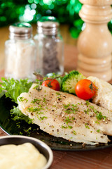 Grilled fish