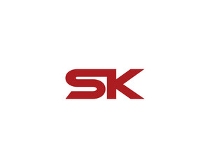 SK Letter Logo Icon 1