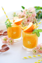 オレンジスムージー