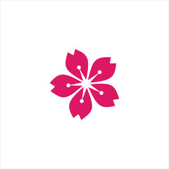 Sakura Vector Template Design