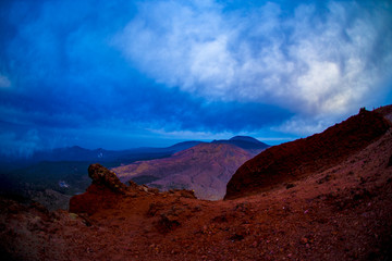 山の風景