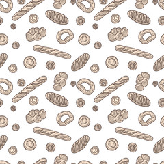 pattern of the bakery products