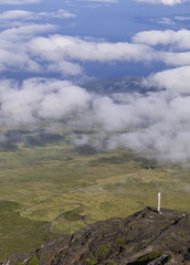 View from the Mount Pico, Pico Island, Azores, Portugal