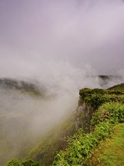 Landscape of Flores Island, Azores, Portugal