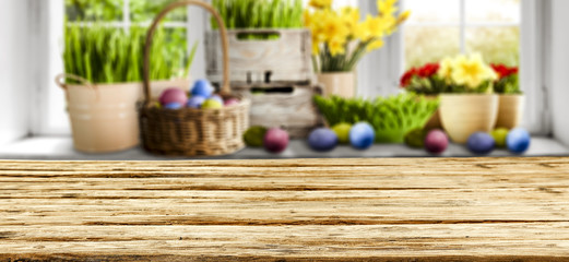 easter background of free space for your decoration. 