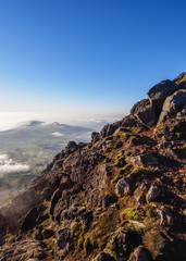 Mount Pico at sunrise, Pico Island, Azores, Portugal