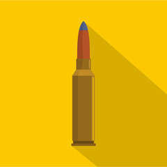 Short cartridge icon. Flat illustration of short cartridge vector icon for web