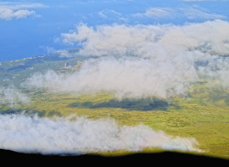 View from the Mount Pico, Pico Island, Azores, Portugal