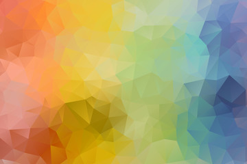 Obraz premium vector multicolored abstract background of effect geometric triangles