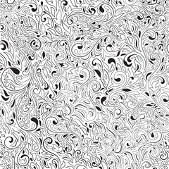 Vector Seamless Pattern Floral