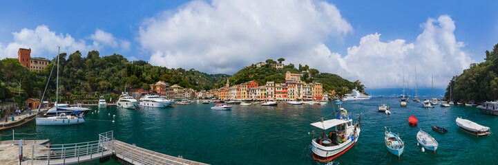 Fototapeta na wymiar Portofino luxury resort - Italy