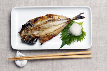 アジの干物