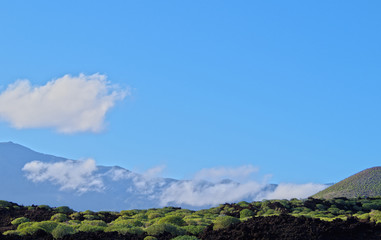 Malpais de Guimar near Puertito de Guimar, Tenerife Island, Canary Islands, Spain
