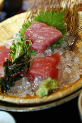 マグロの刺身