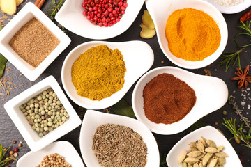 selection of spices