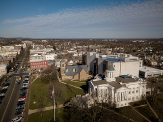 Obraz premium Aerial of Somerville New Jersey