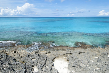 Caribbean Island Rocky Shore