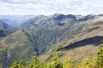 Alaska's Ketchikan Town Outskirts