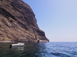 Fototapeta na wymiar Los Gigantes Cliffs, Tenerife Island, Canary Islands, Spain