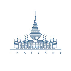 Thailand. illustration.