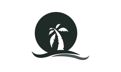coconut tree logo