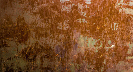 Dark worn rusty metal texture background. Metal texture with scratches and cracks. Rusty metal texture background. Old metal