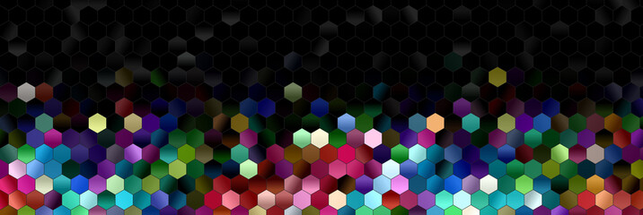 hexagon abstract background