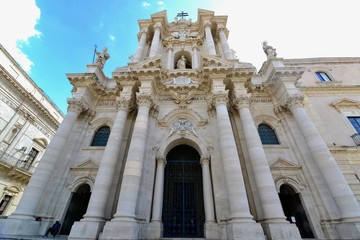 シラクサの街と教会