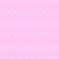 Quatrefoil geometric seamless pattern