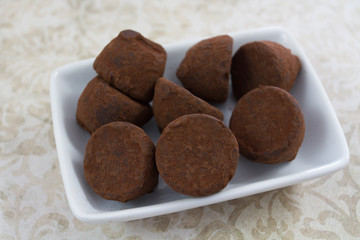 truffes au chocolat