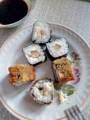 роллы домашние