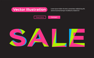 Super sale banner design.Vector illustration