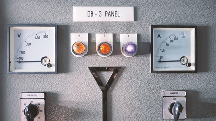 Voltmeter and ammeter electric machine