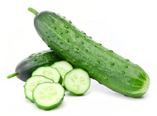 Cucumber and slices
