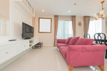 Modern living room interior design