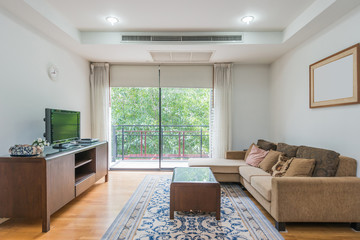 Modern living room interior design