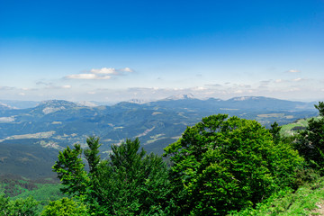 Mount Gorbea on a sunny day, Spain