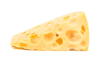 Cheese with holes