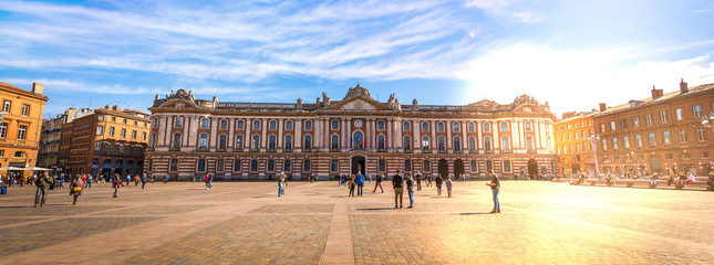 Place du Capitole à Toulouse en Haute-Garonne, Occitanie en France