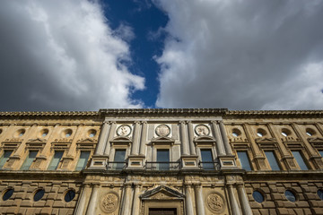 Obraz premium Southern facade of the Palace of Charles V