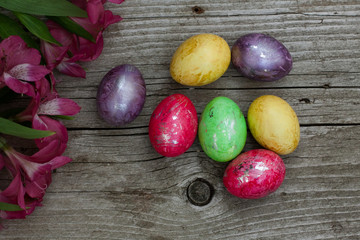 easter beautiful eggs