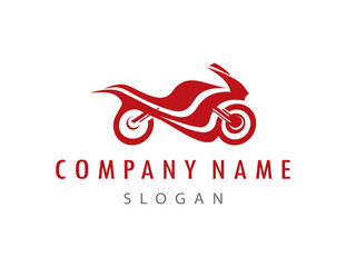 Fototapeta premium Motorcycle Racing logo