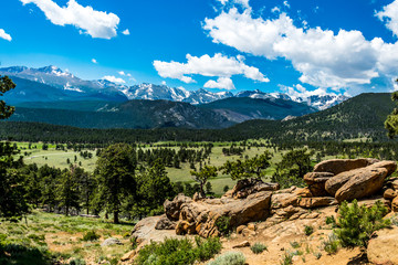 Rocky Mountain National Park. Colorado. Nature of North America, USA
