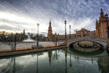 Seville Spanish Plaza