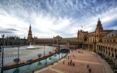 Seville Spanish Plaza
