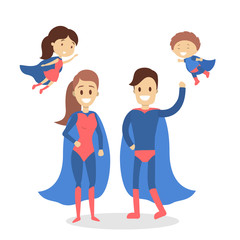 Super hero family.