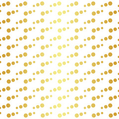 Geometric golden seamless pattern