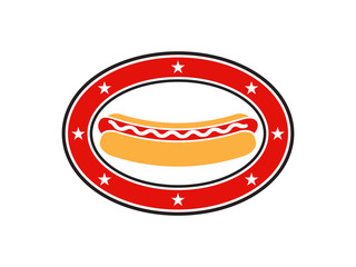 Hot dog icon 